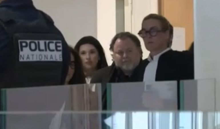 Ruggia en el Tribunal Correccional de París, en Francia, donde fue condenado por abuso sexual. Ruggia en el Tribunal Correccional de París, en Francia, donde fue condenado por abuso sexual.