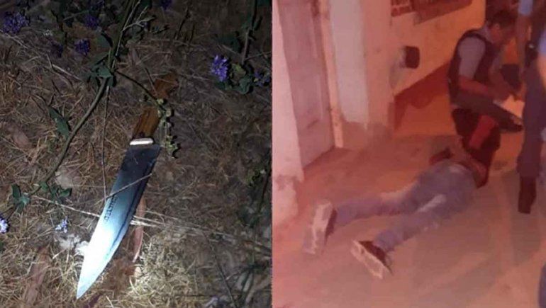 Centenario: intentó robarle a dos nenes a punta de cuchillo y fue demorado