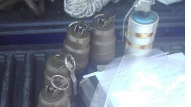 Encuentran seis granadas en el vagón de un tren