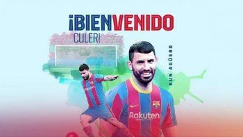 agüero ya fue presentado como refuerzo del barcelona agüero ya fue presentado como refuerzo del barcelona
