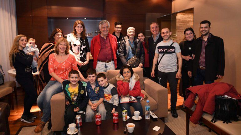 El gobernador dijo que comparten la emoción de estos sobrevivientes.