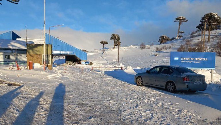 Tras cinco días, esperan poder habilitar el Paso Pino Hachado