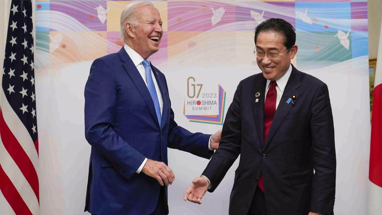 Japón: Biden ya está en Hiroshima para la reunión del G7