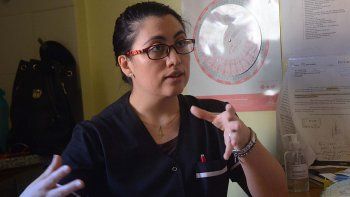 Yuliana Contreras, área de Tocoginecología del Hospital Francisco López Lima. Yuliana Contreras, área de Tocoginecología del Hospital Francisco López Lima.