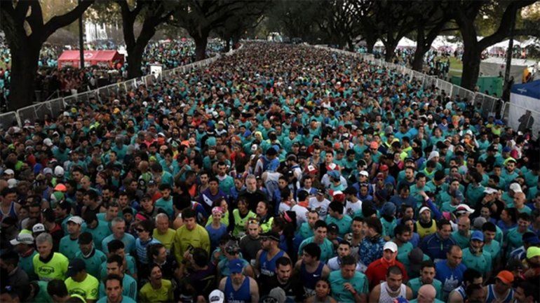 Murió un corredor en la media maratón de Buenos Aires