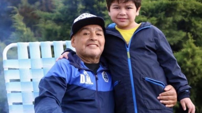 Dieguito Fernando y Maradona Dieguito Fernando y Maradona