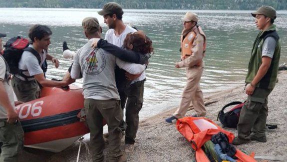 Una turista se accidentó el domingo camino al refugio Frey.