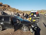 Dos accidentes en pocas horas en la Ruta 237: un choque con un caballo y un despiste contra una roca