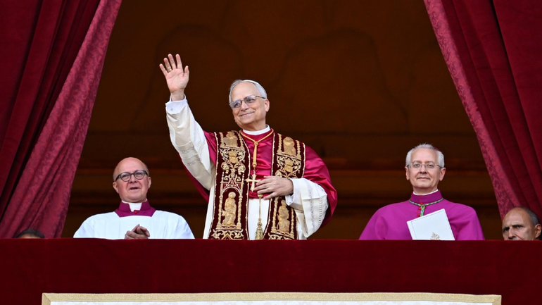 El papa León XIV fue elegido este jueves en el cónclave