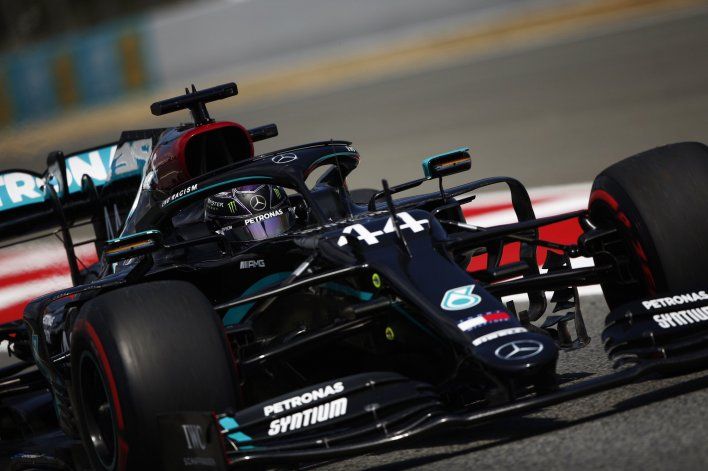 Lewis Hamilton logró su cuarta pole position del año