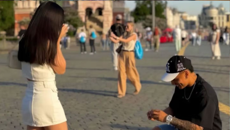 Jhordy Thompson estuvo preso por intentar matar a su novia.