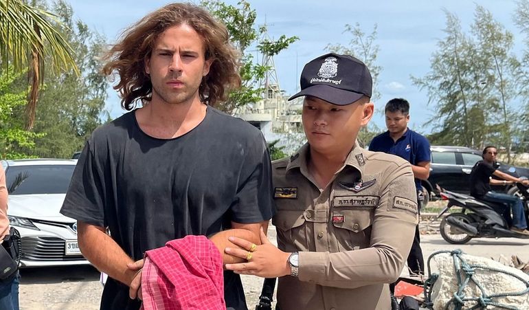 El chef español Daniel Sancho, arrestado en Tailandia. El chef español Daniel Sancho, arrestado en Tailandia.