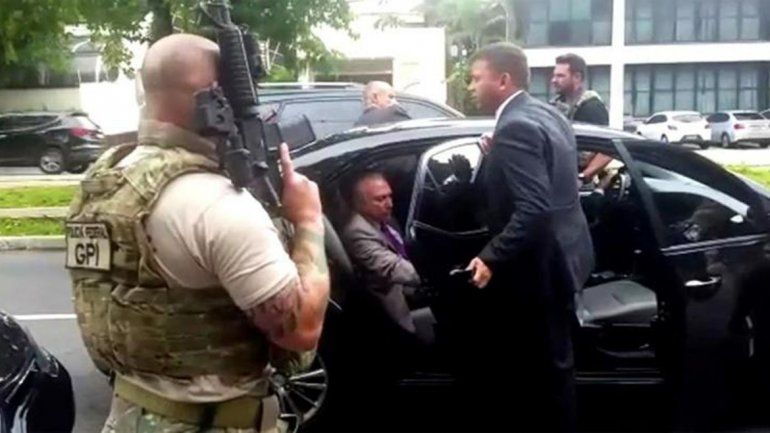 Otro ex presidente brasileño detenido por corrupción