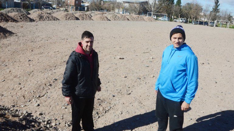 Ariel Koon y Luciano Telmo