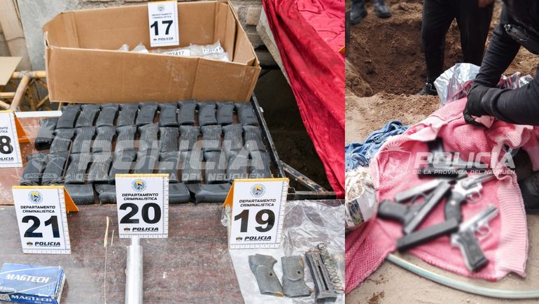 Acusaron a un detenido en el megaoperativo: tenía casi 3 kilos de cocaína y armas enterradas