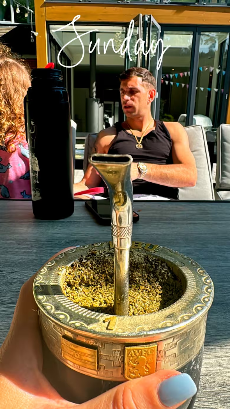 El mate del Dibu Martínez El mate del Dibu Martínez