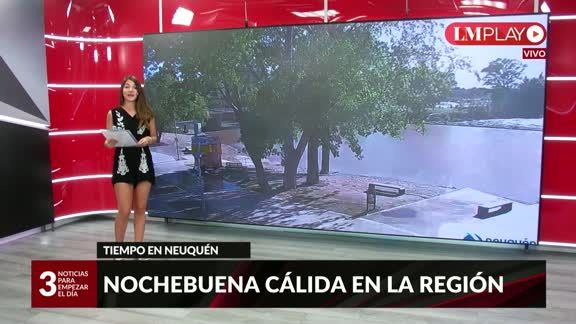 Nochebuena cálida en la región