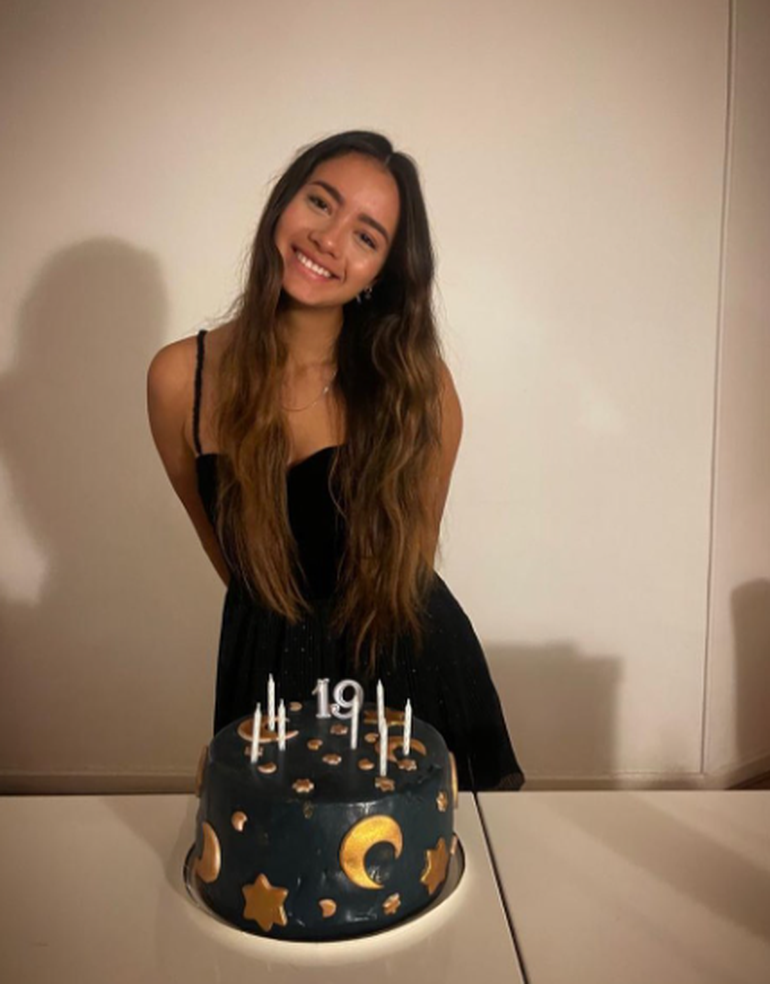 En noviembre Andanin cumplió 19 años.