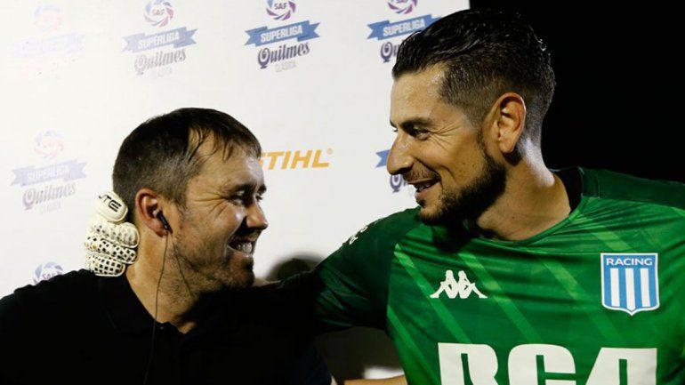 El neuquino Arias reveló cómo fue que el Chacho Coudet lo sedujo para ir a Racing