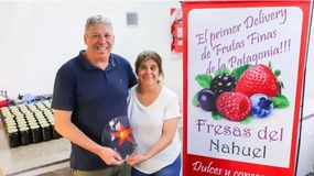 Fresas del Nahuel: de un anafe, a la distinción de la provincia de Neuquén | LM Neuquen Fresas del Nahuel: de un anafe, a la distinción de la provincia de Neuquén