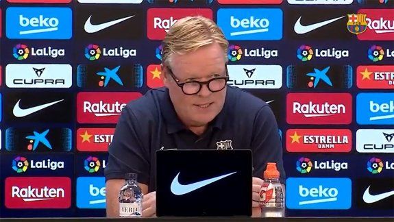 El discurso de Koeman por la crisis del Barsa y el peso de la salida de Messi