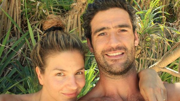 La actriz y su marido en un viaje que realizaron juntos a Tailandia.