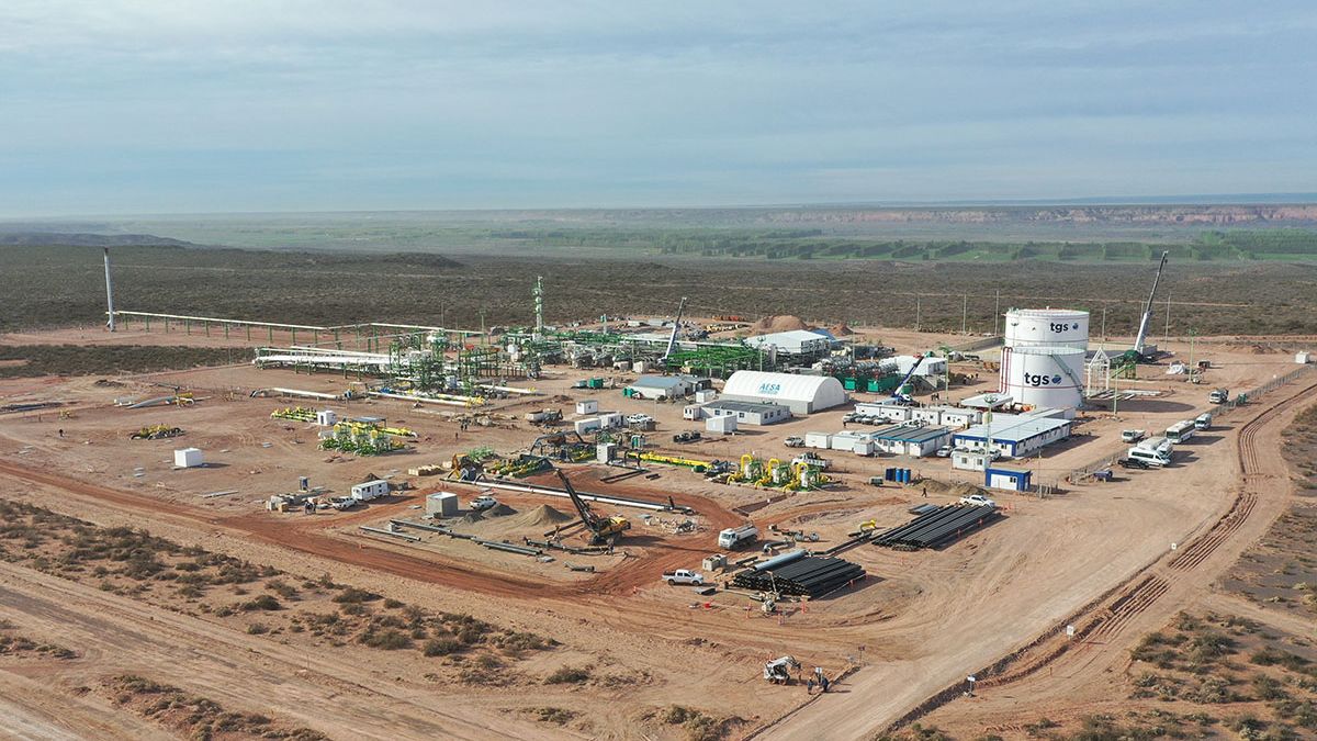 Tgs Duplicó La Capacidad De Tratamiento De Gas En Tratayén