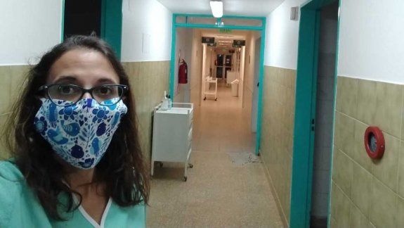 Carolina Stillo, médica del Hospital Bouquét Roldán.&nbsp;