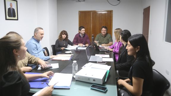 Mariano Gaido se reunió con su equipo de trabajo para definir el presupuesto 2025