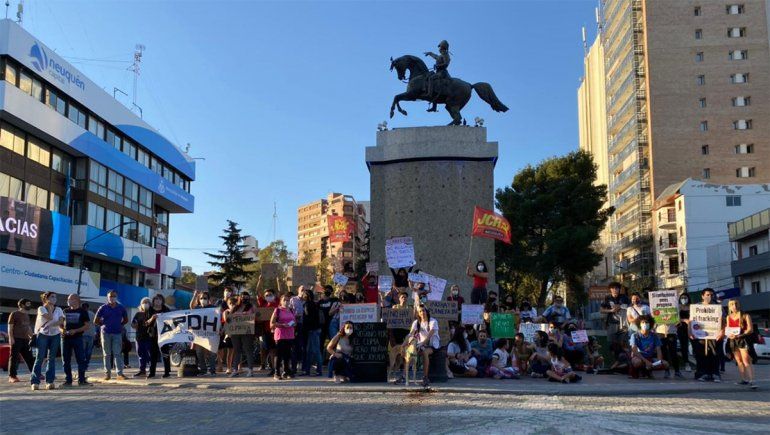 Ambientalistas neuquinos protestaron por la crisis climática