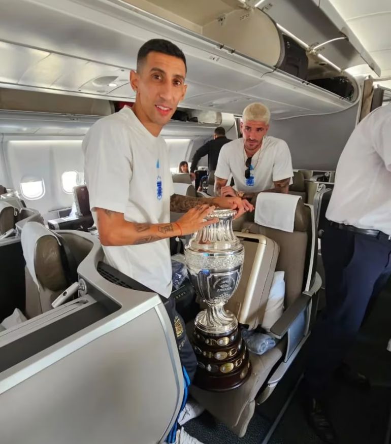 Ángel Di María y Rodrigo de Paul Ángel Di María y Rodrigo de Paul
