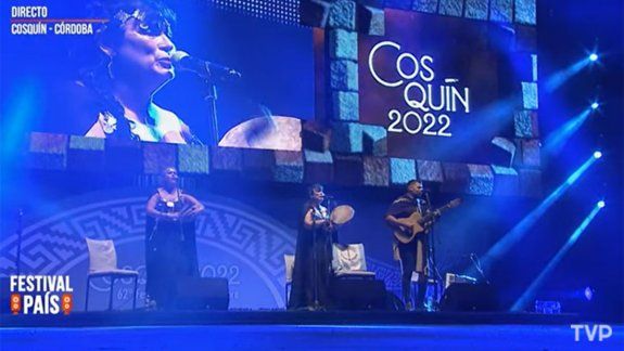 Marité Berbel deslumbró con Quimey Neuquén en Cosquín
