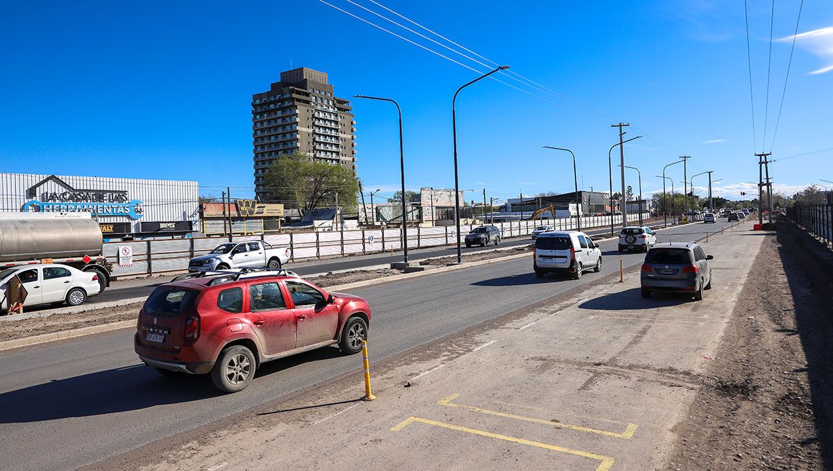 segundo tramo habilitado en avenida mosconi: el mapa con los nuevos cruces