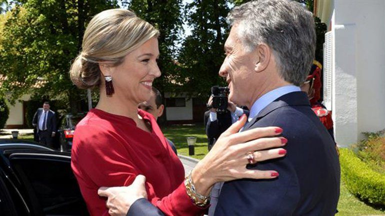 Mauricio Macri visitó a la reina Máxima en una estancia