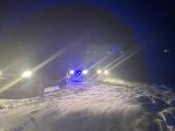 Varados en la nieve de Primeros Pinos: un Peugeot con un niño a bordo