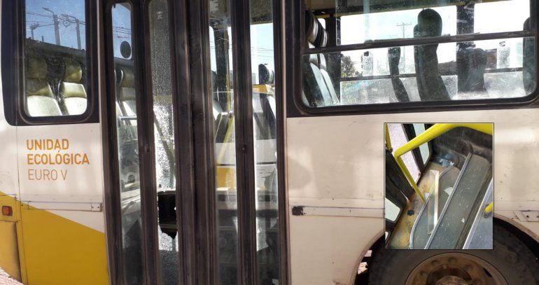 En el anterior partido varios colectivos sufrieron roturas.