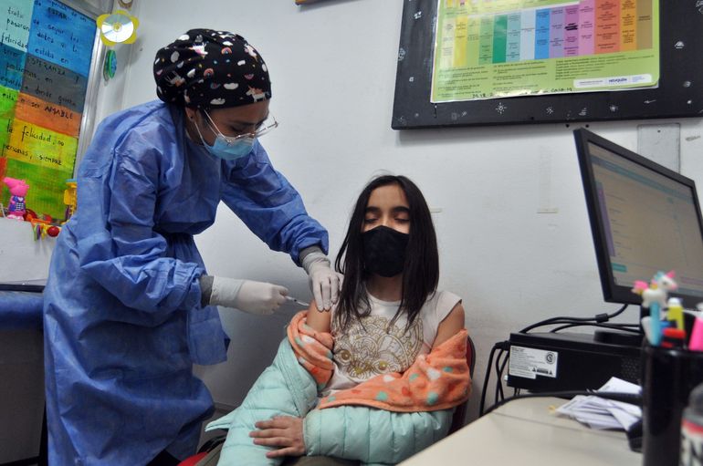 Los niños y niñas vacunados representan el 18 por ciento de la población objetivo.