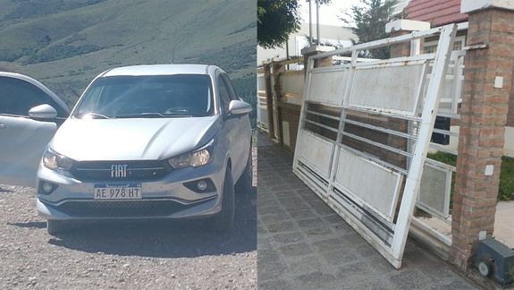 Les levantaron el portón de su casa mientras dormían y se llevaron el auto