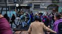 Un violento enfrentamiento entre dos hombres desvirtuó el motivo de la marcha Ni Una Menos en Pinamar.