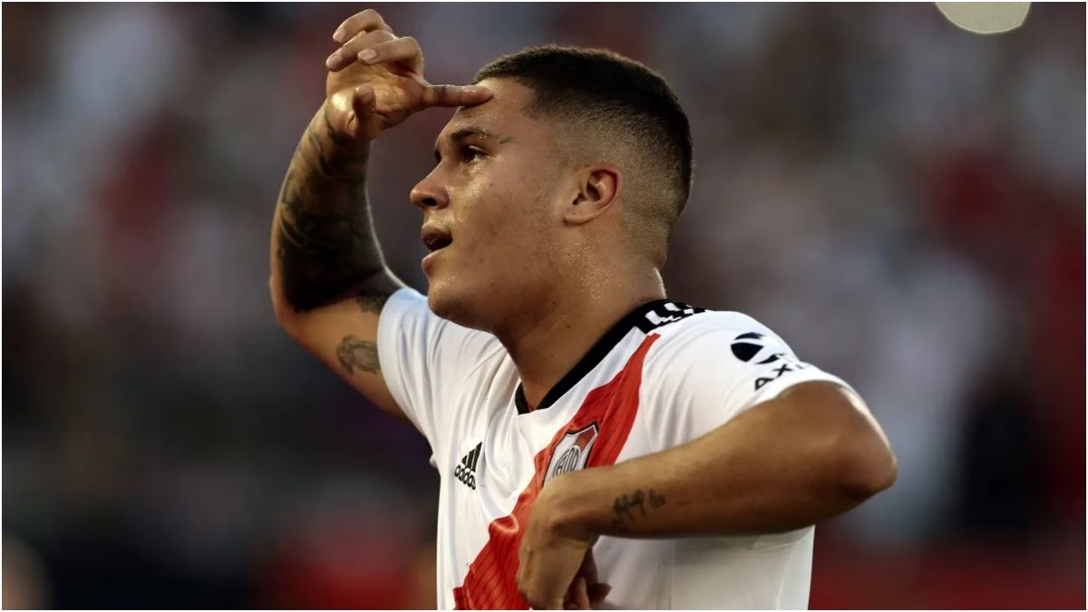 La frase viral de Juanfer Quintero por la que lo quieren matar los hinchas de River