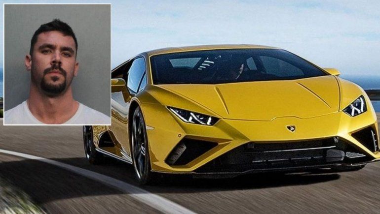Se compró un Lamborghini con lo que recaudaba para luchar contra el Covid