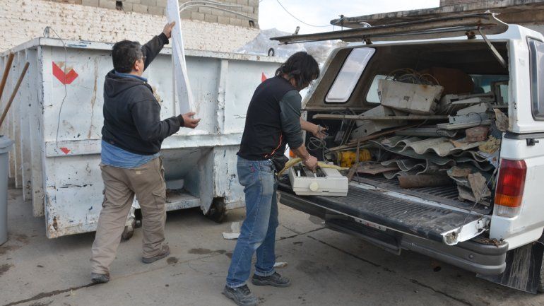 El Centro de Transferencia municipal evita que la gente arroje basura pesada en la vía pública.