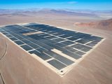Chile inauguró un parque solar monumental en el desierto de Atacama