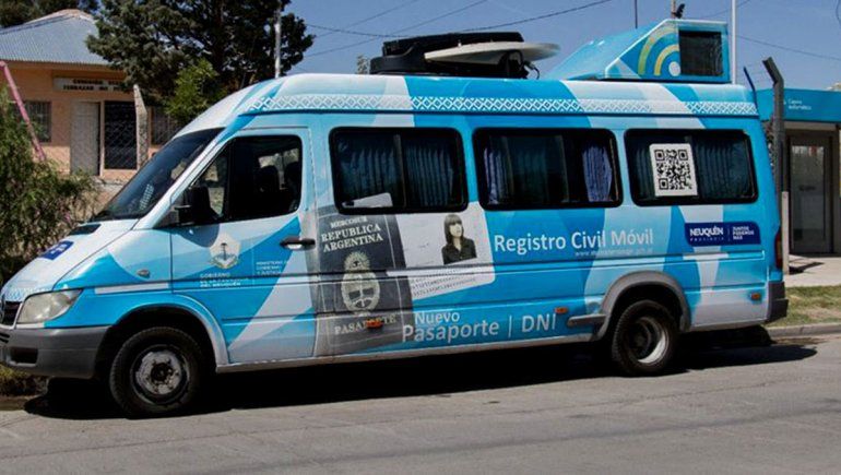 El Registro Civil Móvil estará en barrios capitalinos