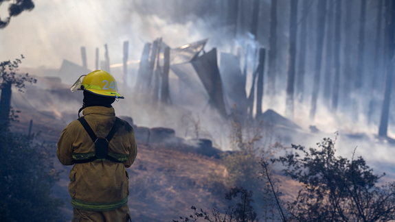 Incendio forestal: otras 5 hectáreas afectadas cerca del Aeropuerto Chapelco