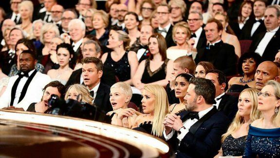 La platea en el Dolby Theatre no salía de su asombro en una ceremonia donde todo iba sobre ruedas y con escasas sorpresas.