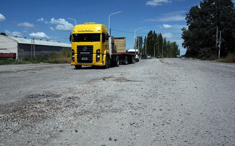 El tramo de Vista Alegre en la Ruta 7 iba a estar listo a finales de enero, pero los avances son a cuentagotas. ¿Qué pasa? (Foto Archivo)