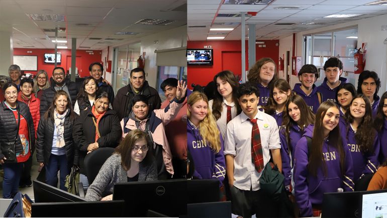 Siguen las visitas educativas en la redacción de LMNeuquén