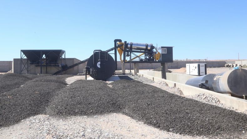 Reciclarán los materiales de la Avenida Mosconi.