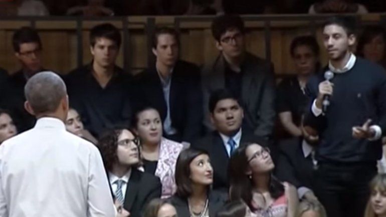 El neuquino que habló con Obama se emocionó: Me temblaban las piernas